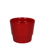 Cer Pot Basic d14 5 12cm Red