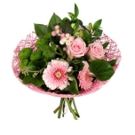 Bouquet holder twist ø20cm pink