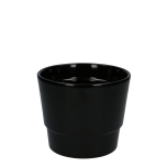 Cer Pot Basic d14,5 12cm Black