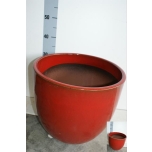 Cer Pot Shiney Red Ø30cm