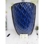 Keraamiline pott sinine 55x35cm