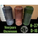 Glass H37D16 Klaasvaas