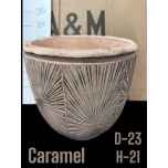 Cer Pot Caramel Ø23cm