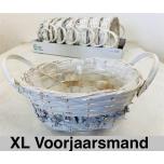 Korv hall valge xl sangadega