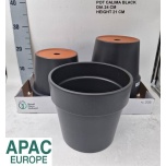 Pot Calima black d24