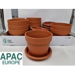 Ceramic pot terracotta