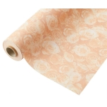 Compostable Wrap Rose Kangas PEACH 0,51x9m