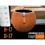 Cer Pot Capi Orange Ø17 h17cm