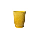 Cer Pot Yellow Designe Ø13 h15cm