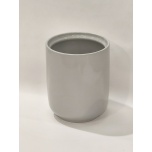 Cer Pot Light Grey Ø12,5 h15,5cm