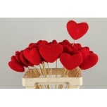 Stick Heart Süda Ø14cm Red