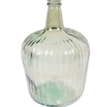 Vase Carafe Striped Champagne 10L