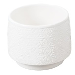 Cer Pot Loki White Ø13,3 h10,2cm