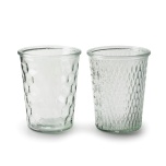 Glass Pot R&B Clear Mix Ø10 h13cm	