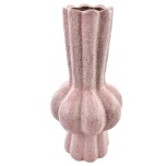 Vase Ceramics Trumpet Lavender-Pink Ø18,5 h40cm