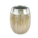 Vase Ceramics Lotus Stoneware Green/Blue Ø16,5 h20cm