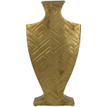 Vase Stoneware Gold 2x5.5x40cm