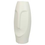 Vase Porcelain White 10.2x10.2x24cm