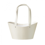 BASKET KORV NAPIER LINED CREAM