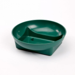 Bowl Square/Round Plastvahu Alus GREEN Ø15,50cm 25TK