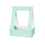 Leah Vase/Box POWDER BLUE 1TK