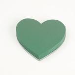 FOAM FRAMES® Floral Foam SOLID HEART 18cm 1TK