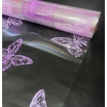 Film Clear Kile Butterfly PURPLE/PINK 0,80x100m