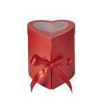 Ella Heart Hat Box RED 1TK