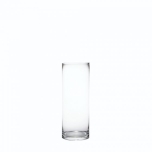 Vase Tall Glass Cylinder CLEAR Ø15 h40cm