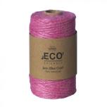 Jutepael OASIS® JUTE Pink 50-m-roll 2mm