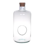 Bottle+cork Bovey 15x35cm