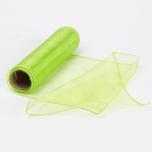 Organza Fabric Kangas APPLE GREEN 0,20x4,5m