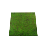 MOSS MAT SMOOTH - Green, 100x100cm - ARTIFICIAL