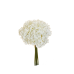 JULIET HYDRANGEA BUNDLE X4 W/PVC TUBE, 35 CM