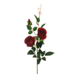 ROSE SPRAY - Red - VELVET
