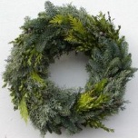 Abies Nobilis Krans Pärg MIX 25cm