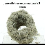 Wreath Pärg fresh moss 30cm