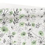 Kraft Print Paber Lilou Sage/White 0,79x40m