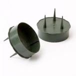 Candle Holder Küünla Alus Ø8cm GREEN 10pcs (pk)