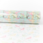 Film Clear Kile Cherry Blossoms & Birds MULTI COLOUR 0.8x100m