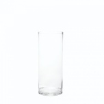 Vase Tall Glass Cylinder CLEAR Ø20 h50cm