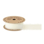 Pael OASIS® CHIFFON Frayed Edge Cream 10-m-roll 30mm