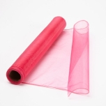 Organza Fabric Strong Pink 40cm x 9m