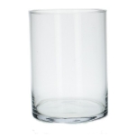 Vase Cylinder Clear Ø15 h20cm