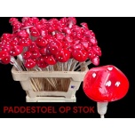 Stick Mushroom Kärbseseen Red 60cm