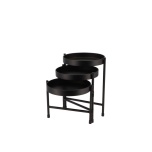 Table Laud Dhaka Zwarts Black 65x19,5x28cm