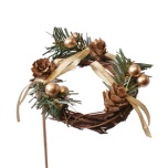 Stick Wreath Pärg Carol Ø8cm Natural 50cm