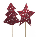 Stick Christmas Tree Kuusk Ø9cm Red h50cm