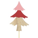 Stick Christmas Tree Kuusk Norman Ø10cm Red h10cm
