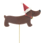 Stick Dog Koer Toby Ø6,4cm Brown h50cm